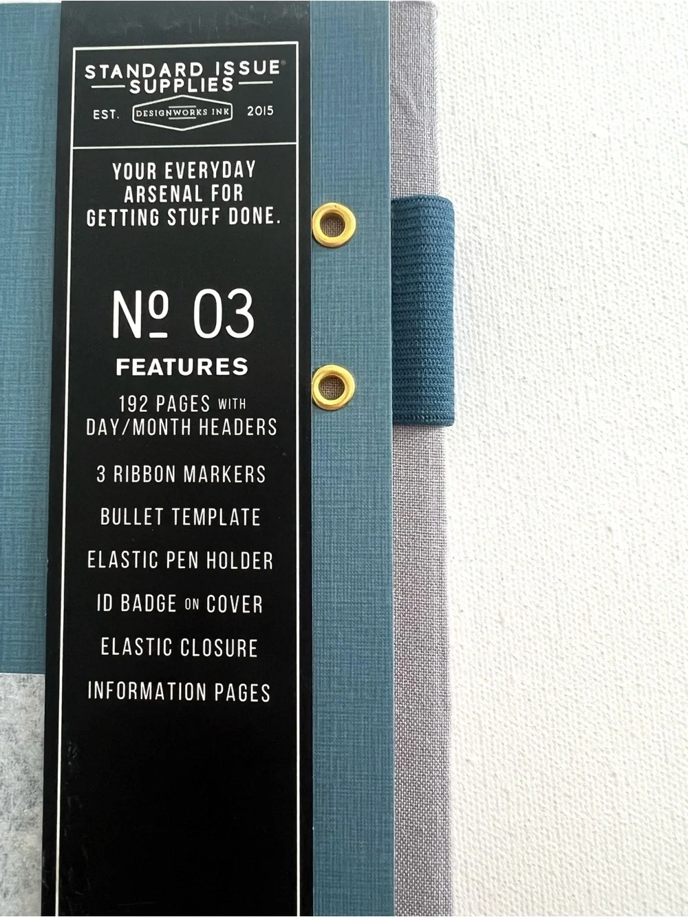 Designworks Ink Hardcover Notebook No. 3 Blue